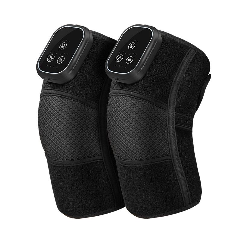 Electric Heated Knee Massager with Smart Temperature Control for Middle-aged and Elderly Basic Electric Heated Knee Brace чёрный