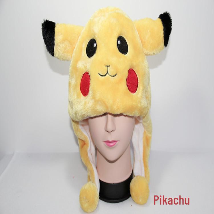 Douyin Style Plush Cartoon Husky Hat - Children s Ear Protection and Performance Prop Hat One Size