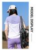 Women's Quick-Dry Color Block Short Sleeve T-Shirt - Slimming, Moisture-Wicking & Breathable for Outdoor & Casual Wear