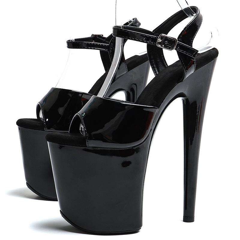 Sexy Women Pole Dance Shoes Pumps Party Club Platform High-heeled Shoes Summer Peep Toe Sandals