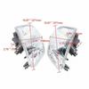 1x Right Clear Corner Signal Lamp Side Fog Light Fits Nissan X-TRAIL T30 01-2007