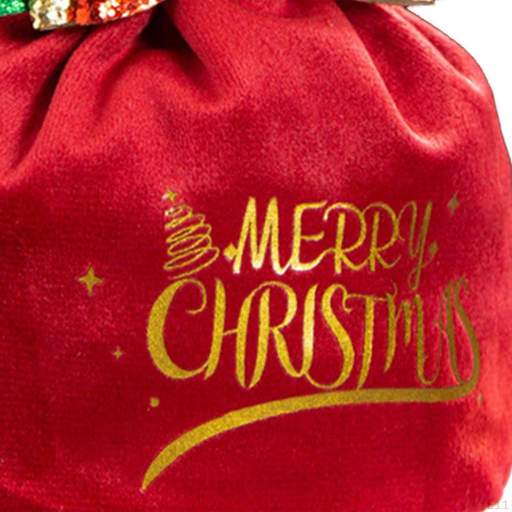 Christmas Bags, Birthday Gift Year Party Velvet Packaging Bags