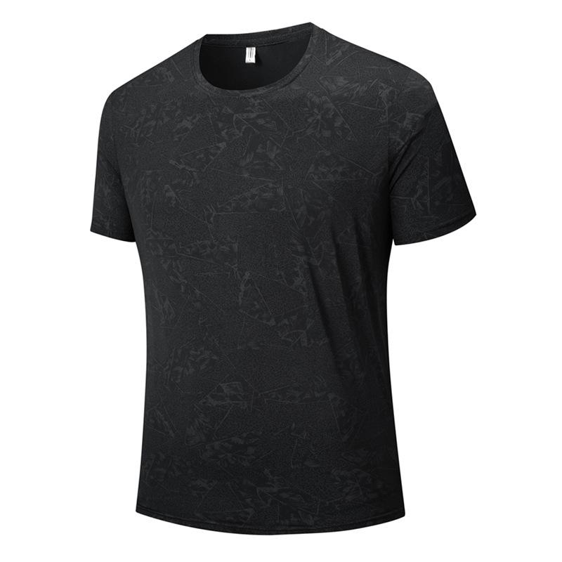 Ice Silk Quick-Dry Couple T-Shirt - Breathable Short Sleeve Summer Top for Casual Sports & Outdoor Running