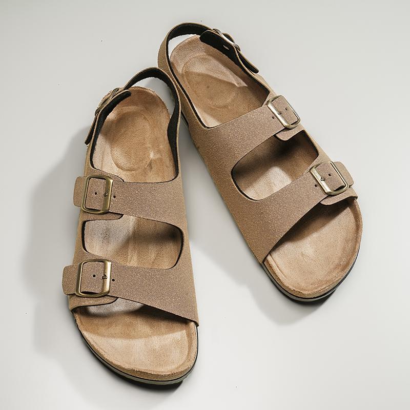 2024 Summer New Simple Men's Sandals High Quality Brand Men's Beach Shoes Hollow Soft Sole Daily Casual Shoes Free Delivery