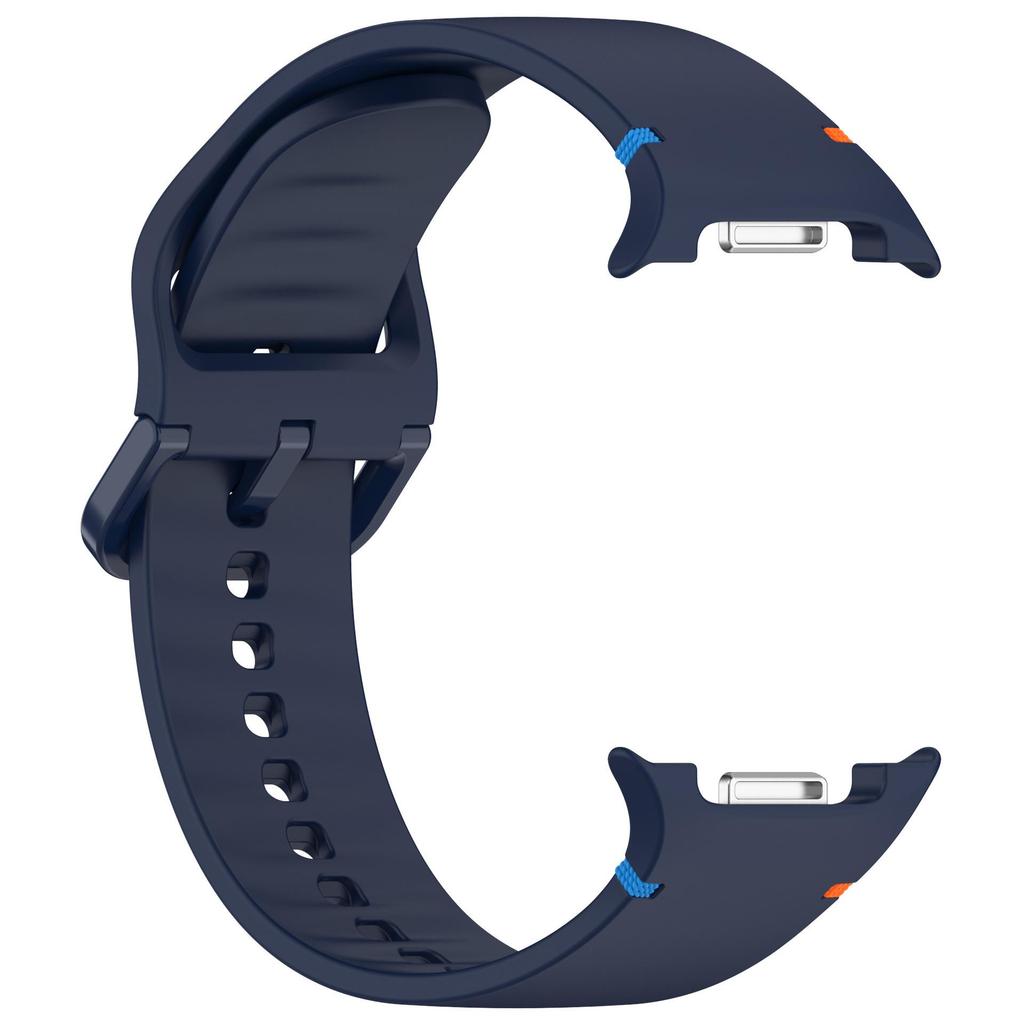 Samsung Watch 8 Silicone Strap: Classic Day Buckle Wristband for 40/44mm