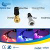 Inner 10mm Outer 13mm Black Plastic Fiber Optic Light Guide Indicator for Detection Equipment.