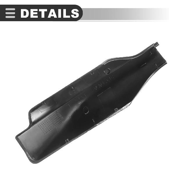 Motoforti Dachgepäckträger Schienen Endkappe, Schutzhülle Schale, für Toyota RAV4 2006-2012, Schienen Endkappen Hülle Kappe, Kunststoff, Schwarz, 4 Stück
