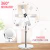 INCLAKE Tabletop Vanity Mirror with 10x Natural Light LED 3 Brightness Memory Makeup Stand Popular Includes Japanese Instruction Manual