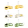 Cat Feeder Food Grade Stainless Steel Bowl Pet Feeder with Automatic Water Refill Dual Zone Design Cat Food Water Combo