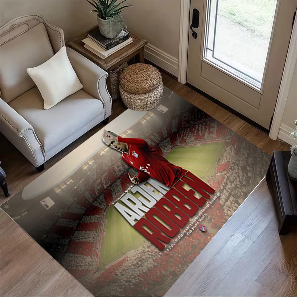 Precision Soccer Carpet Suitable for Entryway Study room Decorate room Bedrooms Anti-slip Rug Decorate Offices Perfect Gift for Women/Men