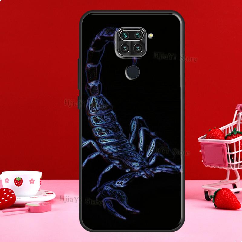 Scorpion Case For Xiaomi Redmi Note 11 10 9 8 12 Pro Plus 12S 11S 10S Cover For Redmi 12C 10C 10A 9C
