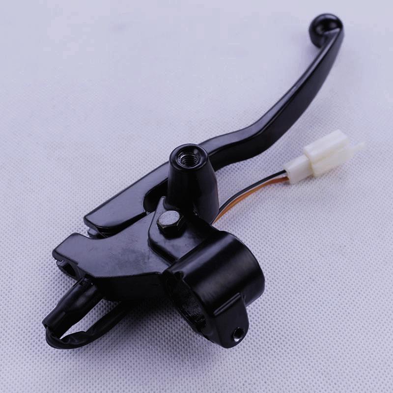 

Compatible with SJ110-E-F Front Brake Lever Mirror Mount Bracket Small Right Handle