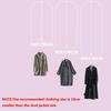 5PCS Waterproof Dustproof Hanging Clothes Bag Clothes Dust Cover with Zipper Suit Coat Jacket Transparent Storage Bag