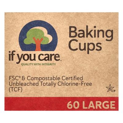 Baking Cups, Large, 60 Pcs