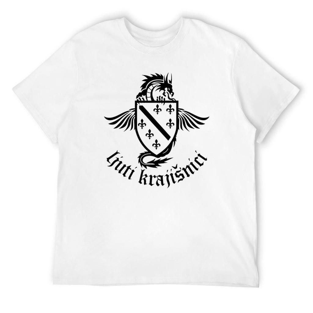 Ljuti krajisnici T-shirt sportfans tröjor grafisk t-shirt enfärgade herr grafiska t-shirts anime