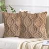 Scandinavian Style Living Room Pillowcase Textured Plush Cushion Case Minimalist Solid Color Pillow Cover Home Decor