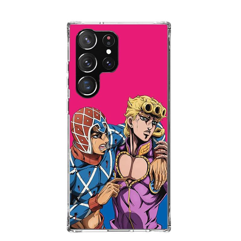 JoJo Abenteuer Giorno Giovanna Handyhülle Für Samsung Galaxy S25 Edge S24 S23 S22 S21 FE S20 Ultra S10 Plus + Kunst Individuell angepasst Coq