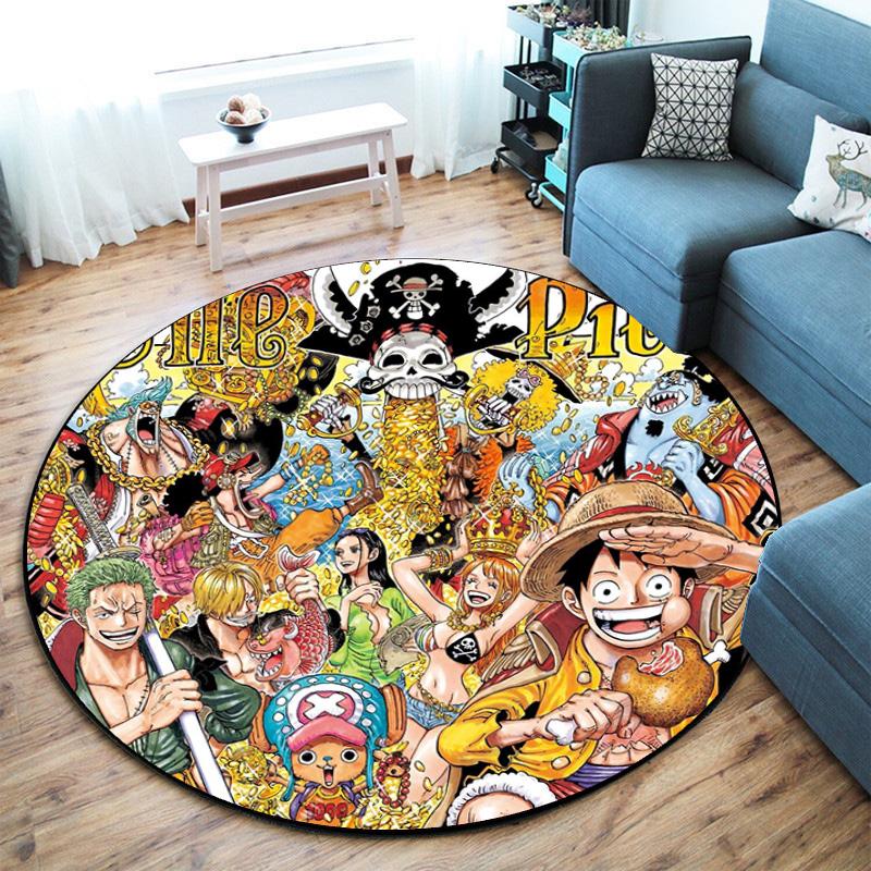 Scimmia D Carina. Tappeto Luffy dal manga giapponese ONE PIECE è morbido, per la casa, la camera da letto, decorazione zerbino, e tappeto antiscivolo E2