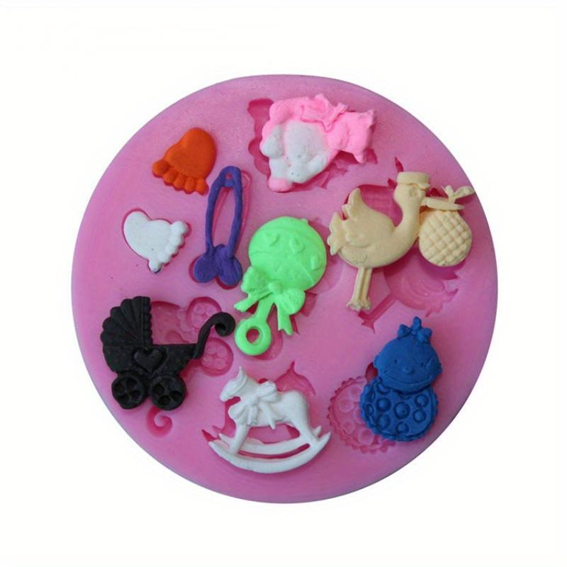 1pc Silicone Cute Animal Shaped Molds Perfect for Craft Clay Mold
