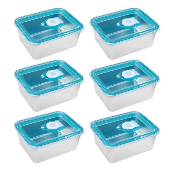 1/6Pcs Stainless Steel Bento Storage Box Leak-proof Stackable Design Snack Container with Lid Lunch Container
