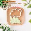 Happy Easter Blessing Words Fondant Icing Cookie Cutter Mold Easter Party Dessert Decor Embossing Stamp Househeld Baking Tool