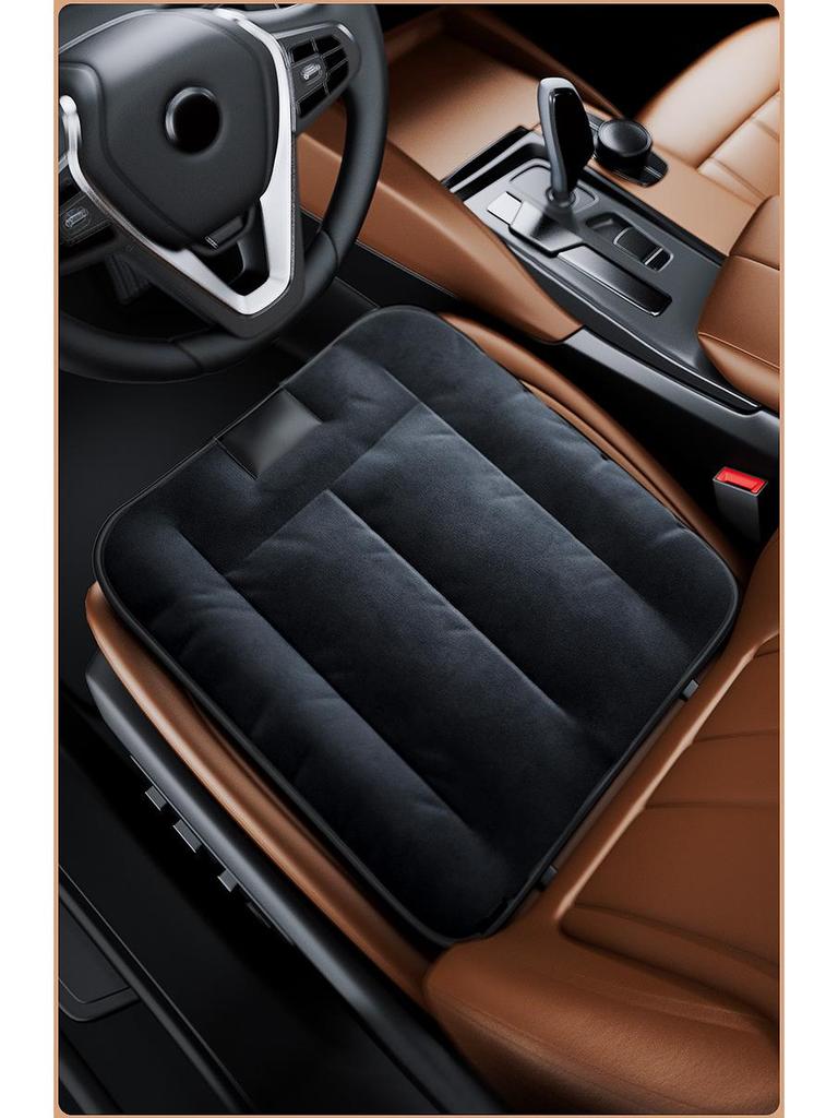 Deluxe All-Season Driver's Seat Cushion - Ventilated Single Car Pad for Comfort