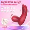 Wearable Panty Rose G Spot Dildo Vibrator Remote Control Anal Clitoris Stimulator Wiggling Female Mastrubator Sex Toys for Women