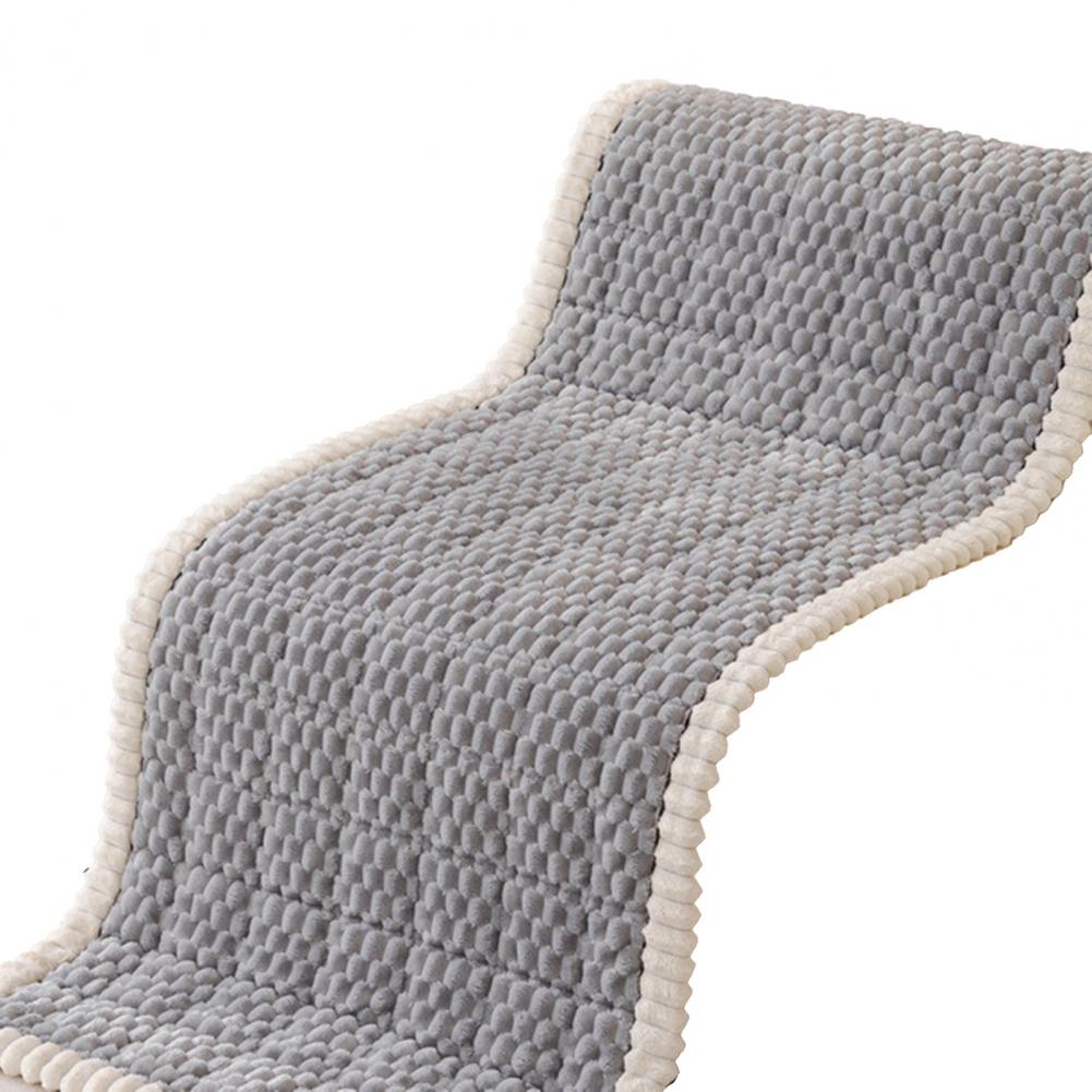 Non Slip Fuzzy Pet Couch Covers Winter Sofa Cushion Plush Sofa Cushion Cover for Pet-friendly Room Protection Thickened for Dogs S серый 2460₽