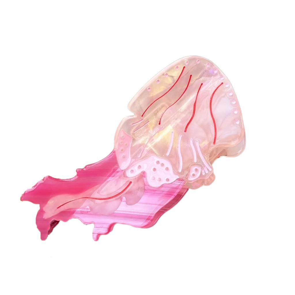 Kreatywny Klips do Włosów w Kształcie Meduzy z Octanu Codziennego Użytku Akcesorium do Włosów Imprezowa Dekoracja Włosów dla Modnych Kobiet