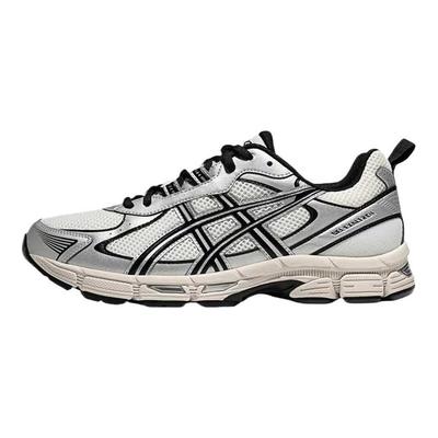 Gel-Exalt 2 Comfortable Sports Fabric Synthetic Leather Cushioning Low-Top Running Shoes Men Sneaker Black White 1011C090-100