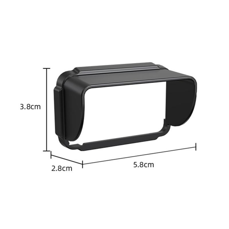 Sun Shade Quickly Release Sun Shade Cover Light Shielding Lightweight Screen Shade Camera Accessories For Osmo Pocket 3/4