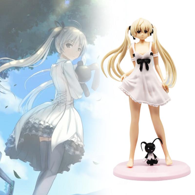 Charming 23cm Yuzuzuki Haruka Pvc Figure Remarkable Beautiful Girl Anime Model Decor