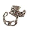 Copper Irregular Line Wrapped Open Designs Adjustable Ring for Women Finger Fashion Jewelry Unique Gift
