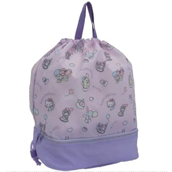 

knapsack kids pink [Sanrio Characters] 2-layer