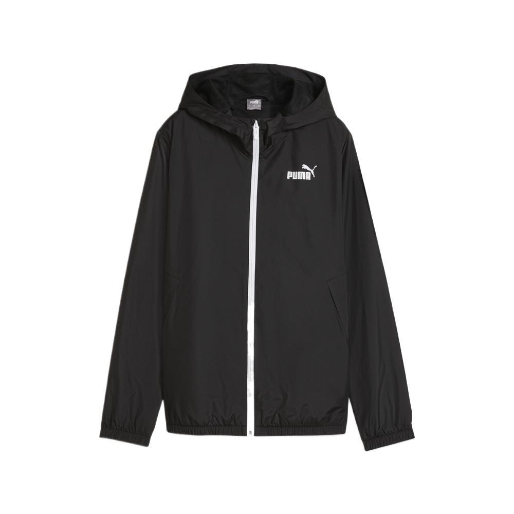 (WMNS) PUMA Essentials Solid Windbreaker Jacket Black Women s 847494-52 XS