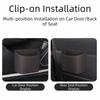 Hanging Rear Seat Garbage Bin Compact Car Door Trash Can Portable Car Trash Can  Storage Box