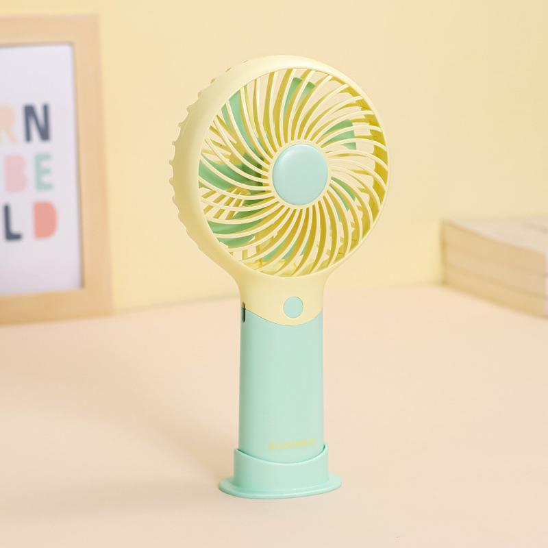 

Compact USB Rechargeable Handheld Fan: Powerful, Quiet, and Portable for Students and Desktops 104x46x199 mm