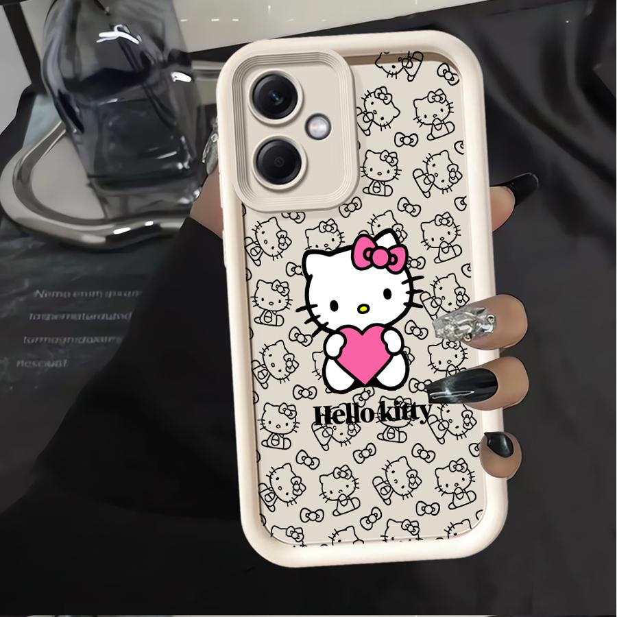 Sanrio Cartoon Hello Kitty Phone Cover Case for Xiaomi Redmi Note 14 Pro Plus 10 11S 10S 12S 12 Note 13 11 9s