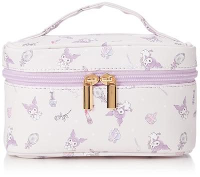 Pouch Double Pouch All Over Pattern Sanrio SR1 Kuromi [Aldi] SR1-15KU