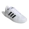 Adidas Neo Grand Court Synthetic Leather Comfortable Low-Top Sneakers Men Sneakers White Black GW9250