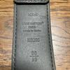 Used LOUIS VUITTON Damier Graphite Belt 90cm