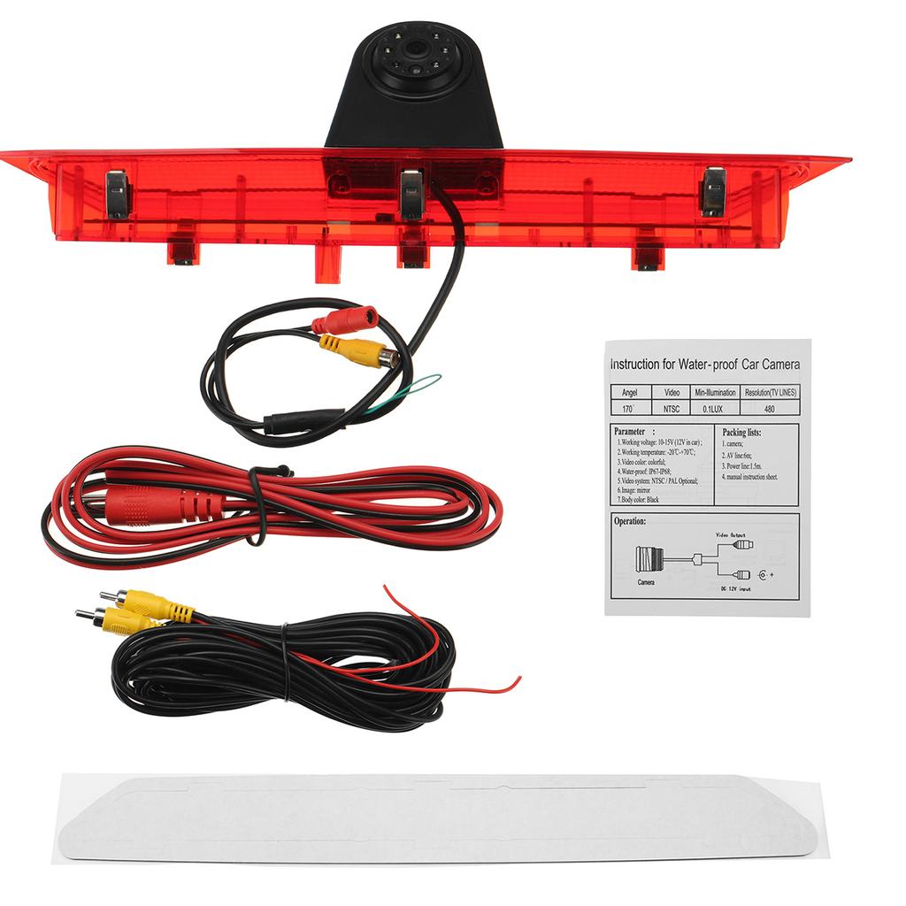 Rückfahrkamera KFZ Nachtsicht IP67 170° Blickwinkel NTSC Farbe für Ford Transit Rückfahrkamera KFZ Nachtsicht IP67 170° Blickwinkel NTSC Farbe für Ford Transit