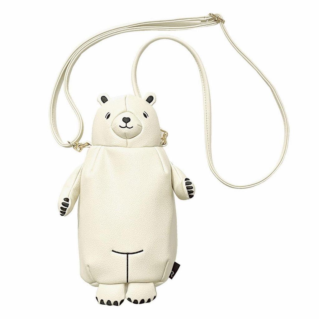 1155 Animal Mini Shoulder Bag EU With Fun Fun Animal Polar [Routeto] (01 Bear)