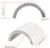 Motorcycle Handlebar Spacer, 22mm to 28mm Motorcycle Handlebar Riser Clamp