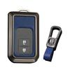 KUNIO Key Key Zinc Slightly for Suzuki Wagon Wagon R New New Jimny Mazda A Blue 1 2-Button Case, Keychain, Cover, PVC, Leather, Alloy, Heavy, R,
