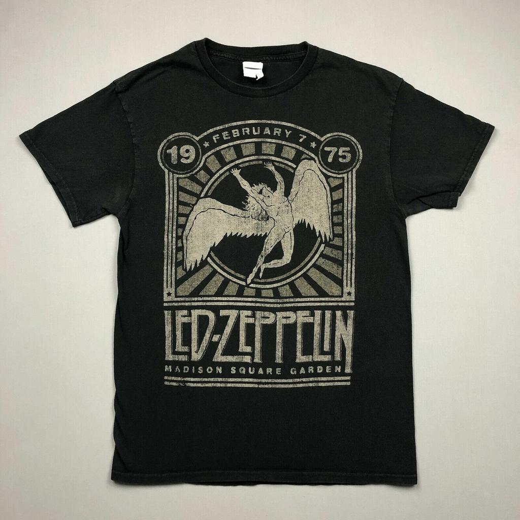 2025 Led Zeppelion Punk Style Ins Fashion Short Sleeve Men T-shirt Vintage Rock Style High-quality Luxury Brand Selling Popular