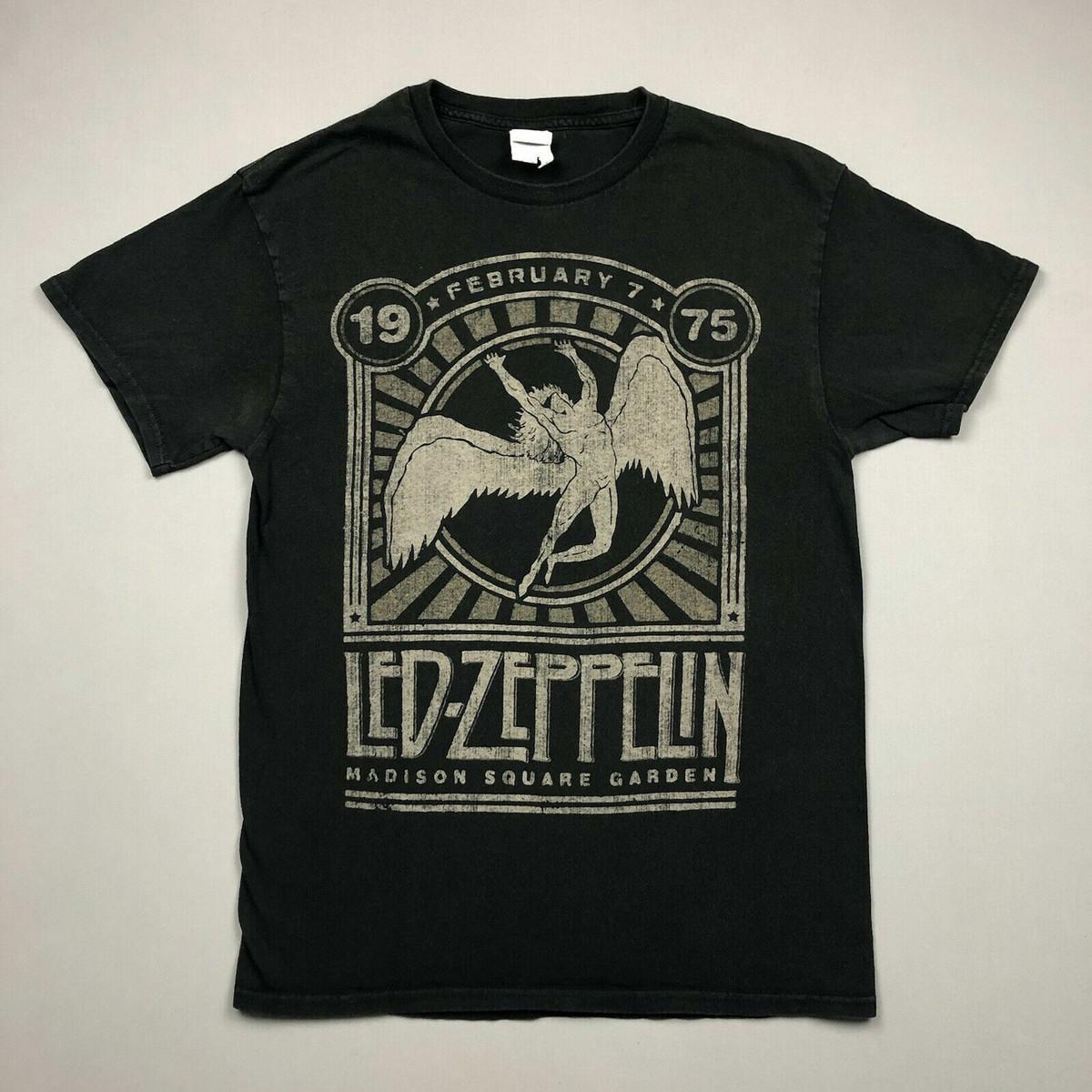 

2025 Led Zeppelion Punk Style Ins Fashion Short Sleeve Men T-shirt Vintage Rock Style High-quality Luxury Brand Selling Popular M