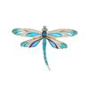 Elegant Dragonfly Enamel Brooch: Women's Niche Design Insect Pin for Suits