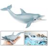 1/6Pcs Simulation Sea Animal Figurine Miniature Shark Whale Dolphin Sculpture Educational Toy Ocean Creature Model Decoration Ornament