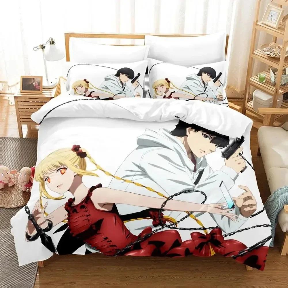 Anime Darwin'S Game Supplies Set Duvet Cover Set Bedding Sets For Adults Bed With Pillowcases No Filling Luxury Birthday Gifts